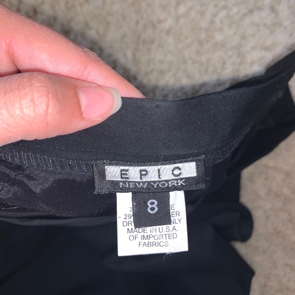 3/$25 Epic New york Black pencil skirt - Picture 5 of 5